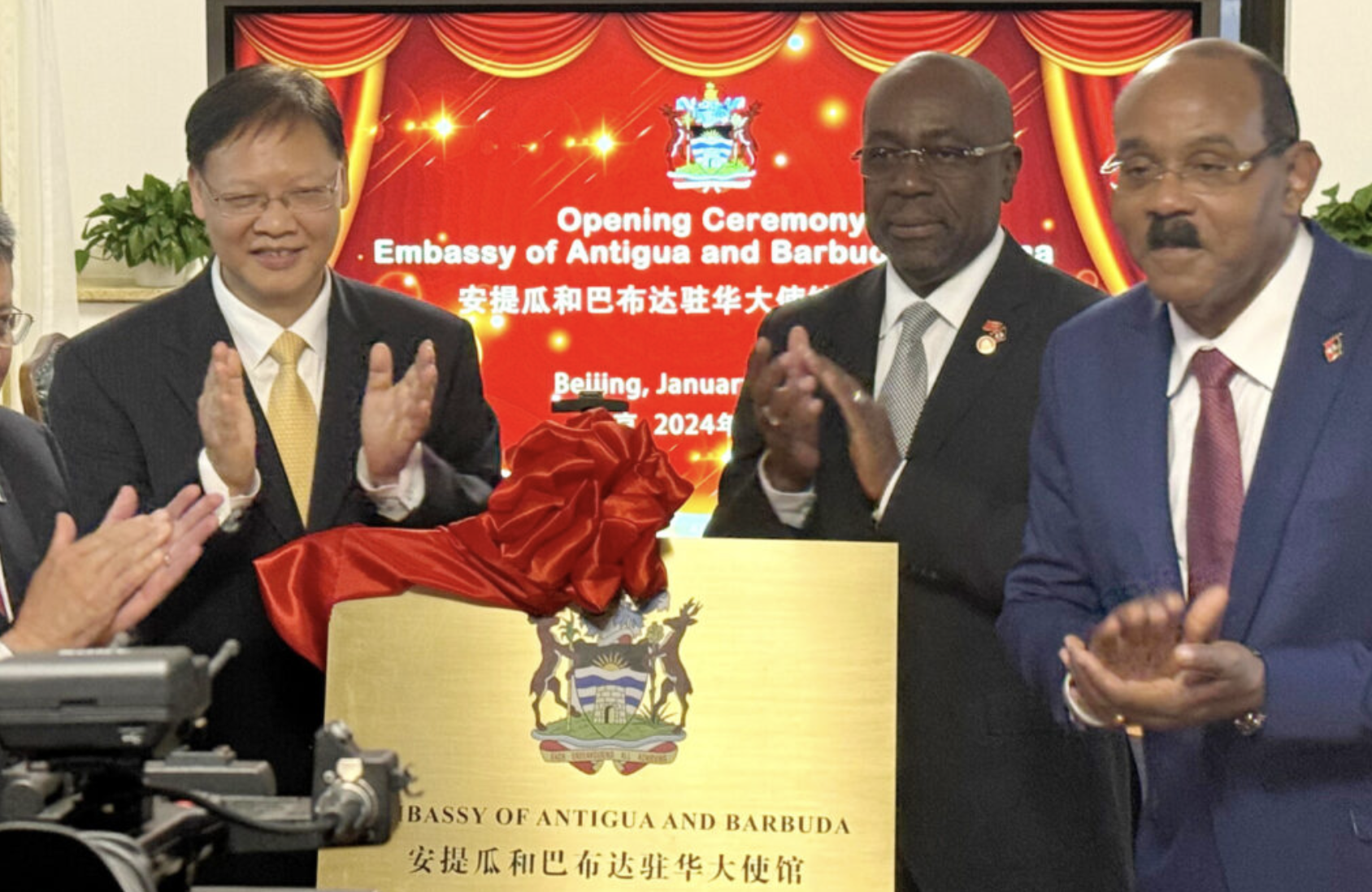 Browne said he wants China to ‘colonise’ Antigua and Barbuda ‘with gifts.’  ‘Bring more.’